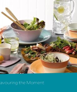 Royal Doulton 1815 Mixed Patterns Salad Plate, 9.4", Bright Colors, Set of 4 11 71zxuB8HjYL