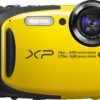 Fujifilm FinePix XP80 Waterproof Digital Camera with 2.7-Inch LCD (Yellow) Yellow