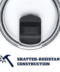 YETI Rambler 30 oz Stainless Steel Vacuum Insulated Tumbler w/MagSlider Lid Seafoam 1 Count (Pack of 1) 30 71zyAPJDdL