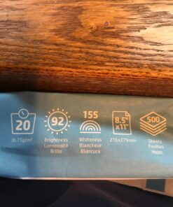 HP Printer Paper | 8.5 x 11 Paper | Office 20 lb | 3 Ream Case - 1500 Sheets | 92 Bright | Made in USA - FSC Certified | 112090C, White 3 Ream | 1500 Sheets Letter (8.5 x 11) 33 71zytA7SJ L