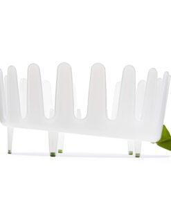 Chef'n Plastic 401-281-004 DishGarden Dish Rack, 14 x 13.25 x 6.5 inches, White/Green 29 71zyuI736UL
