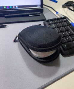 Hermitshell Hard Travel Case for Logitech MX Anywhere 3S Anywhere 3 / Logitech MX Anywhere 2S Anywhere 2 Compact Performance Mouse (Black) Black 32 71zywK8ryL