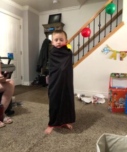 Gardeningwill Custome Dress Goth Devil Pirate Vampire Demon For Halloween Party Christmas Children Kids 35" Cloak 13 71zzLGofvKL