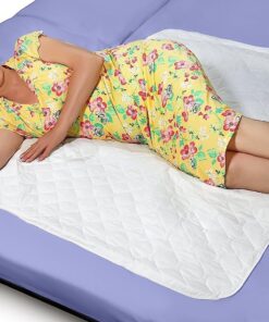 Epica Premium Ultra Plus Waterproof Sheet Protector Bed Pad, Under-pad, Quilted, Waterproof, and Washable, 34" x 52" for Children or Adults with Incontinence (1-Pack) 34x52 Inch (Pack of 1) 23 71zznsghUxL