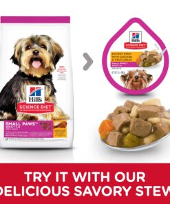 Hill's Science Diet Adult Small & Toy Breed Dry Dog Food, Chicken Meal & Rice Recipe, 15.5 lb. Bag 15.5 Pound (Pack of 1) 30 81 1JfQfxnL