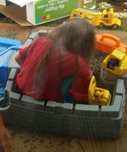 Little Tikes Big Digger Sandbox, White 35 81 2BsdQIlL