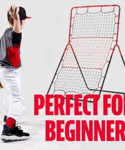 Franklin Sports Baseball Rebounder Net - 3-Way Baseball + Softball Pitchback Net + Fielding Trainer - Bounce Back Net for Fielding + Throwing Practice 13 81 2GfNKI6S