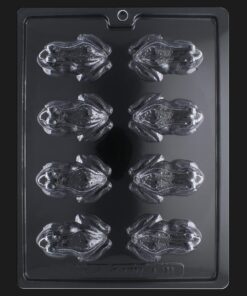 Cybrtrayd Life of the Party Frog Chocolate Candy Mold in Sealed Protective Poly Bag Imprinted with Copyrighted Cybrtrayd Molding Instruction 29 81 3TDVwbwL
