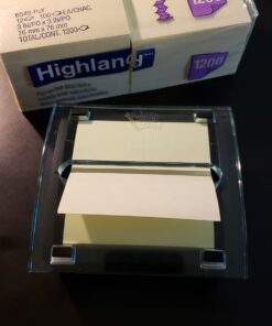 Highland Pop-up Sticky Notes, 3 x 3 Inches, Yellow, 12 Pack (6549-PUY) 7 81 3l9HYkcL