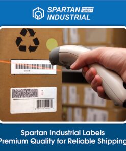 Spartan Industrial - Compatible Labels Replacement for DYMO 30334-2-1/4" X 1-1/4” FBA Barcode UPC Labels (10 Pack) 30334 - 2-1/4" X 1-1/4" 11 81 3zygfzHL