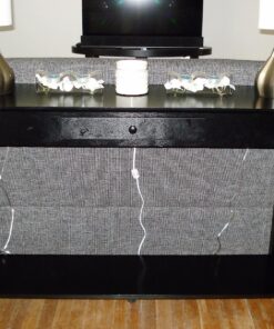 Convenience Concepts American Heritage 1 Drawer Console Table with Shelf, Black 35 81 41k3FQzL