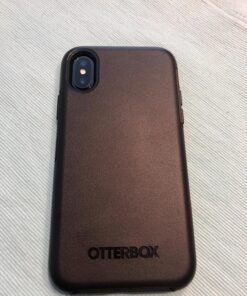 OtterBox iPhone Xs AND iPhone X Symmetry Series Case - BLACK, Ultra-Sleek, Wireless Charging Compatible, Raised Edges Protect Camera & Screen 27 81 49OqWVHL