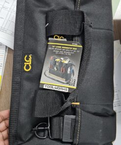 CLC Custom Leathercraft 1165 Large BigMouth Bag, 22 Pocket Tool Bag 21 81 5LxyYd9L