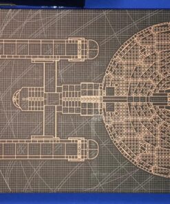 Mega Bloks Star Trek U.S.S. Enterprise NCC-1701 Collector Construction Set 180 81 6XGgMOL