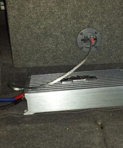BOSS Audio Systems AR2000M Monoblock Car Amplifier - 2000 Watts, 2-4 Ohm Stable, Class A-B, Mosfet Power Supply, Gray Class A/B Monoblock 2000W 23 81 8Ga1hfKL