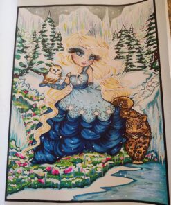 Mermaids, Fairies, & Other Girls of Whimsy Coloring Book: 50 Fan Favs 71 81 8UEVZDJL