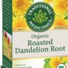Traditional Medicinals Tea, Organic Roasted Dandelion Root, Supports Kidney Function & Healthy Digestion,16 Count(Pack of 6) 16 Count(Pack of 6) 23 81 8WQ2YisL