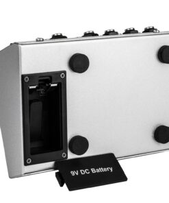 Nady MM-242 4 Stereo / 8 Mono Channel Mini Mixer with mono/stereo mode, ¼” Inputs and outputs – battery powered, or use optional AC adapter 10 81 8isVnLLL