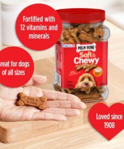 Milk-Bone Soft & Chewy Dog Treats, Chicken, 25 Ounce Original 25 Ounce (Pack of 1) 24 81 9ZalHJNL 1