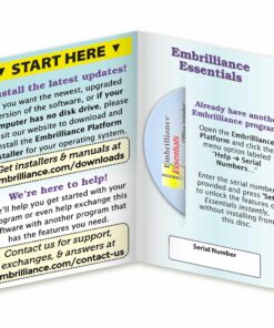 Alternative view of Embrilliance Essentials, Embroidery Software for Mac & PC