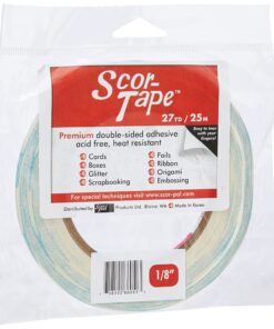 Alternative view of Scor-Pal Sakura Hobby Craft 1/8-Inch X 27-Yards Scor-Tape White