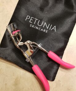 Silicone Eyelash Curler with Refill Pads & Satin Pouch Designed for No Pinching or Pulling and Perfect for Those with Straight Flat Lashes Wanting Dramatic Long Lasting Seamless Curls 51 81 Diy4aQ3L