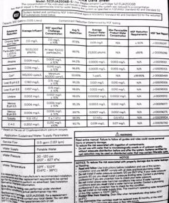 LG LT600P - 6 Month / 300 Gallon Capacity Replacement Refrigerator Water Filter (NSF42 and NSF53 5231JA2006A, 5231JA2006B, 5231JA2006F, or 5231JA2006F , White 40 81 FxiH1IhL