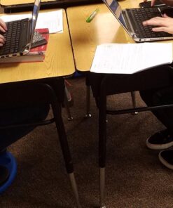 Kore Kids Wobble Chair - Flexible Seating Stool for Classroom & Elementary School, ADD/ADHD - Made in The USA - Age 6-7, Grade 1-2, Blue (14in) Kids (14in Tall) 18 81 H5vT87QL