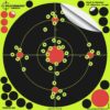 Splatterburst Targets -12 inch Stick & Splatter Self Adhesive Shooting Targets - Gun - Rifle - Pistol - Airsoft - BB Gun - Pellet Gun - Air Rifle - Made in USA 50 pack 22 81 Ijy8Lj4L