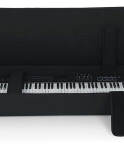 Gator Cases Lightweight Rolling Keyboard Case for 88 Note Keyboards and Electric Pianos (GK-88) 88-Note 20 81 JOVsU13L