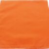 ARMYU Solid Color Military Bandana (22" x 22"), Solid Head Scarf Do-rag 100% Cotton Bandanna Cover 22" x 22" Safety Neon Orange 10 81 Nm4itLpL