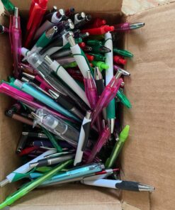DG Collection (5lb Box Approx. 200-250 pens) Assorted Retractable Ballpoint Pens Office Ink Pen Supplies Big Bulk Lot 41 81 OQvAyEIL