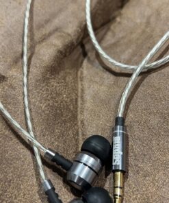 sephia SP3060 Wired Headphones, HD Bass Driven Audio, Lightweight Aluminum Wired in Ear Earbud Headphones, S/M/L Ear Bud Tips, Earphone Case, 3.5mm Tangle-Free Cord (Without Mic) 45 81 OXbJgSJL