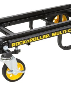 Alternative view of Rock-N-Roller R2RT (Micro) 8-in-1 Folding Multi-Cart/Hand Truck/Dolly/Platform Cart/26" to 39" Telescoping Frame/350 lbs. Load Capacity, Black