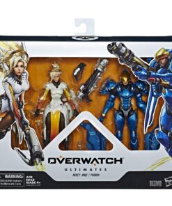 Alternative view of Hasbro Gaming Overwatch Ultimates Series Pharah and Mercy Dual Pack 6-Inch-Scale Collectible Action Figures with Accessories – Blizzard Video Game Characters
