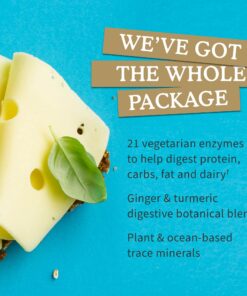 Garden of Life Vegetarian Digestive Supplement - Omega Zyme Ultra Enzyme Blend for Digestion, Bloating, Gas, and IBS, 180 Capsules 180 Count (Pack of 1) 13 81 RtJLDkJL