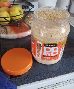 PBfit All-Natural Peanut Butter Powder, Powdered Peanut Spread From Real Roasted Pressed Peanuts, 8g of Protein, 30 Ounce (Pack of 1) 41 81 S4P85lvL