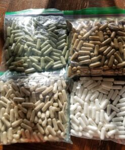 Capsule Connection USA-Made 1000 Bulk Wholesale Empty Clear Gelatin Capsules,"00" Size, 1000 Count (Pack of 1) 27 81 THXy2L3L