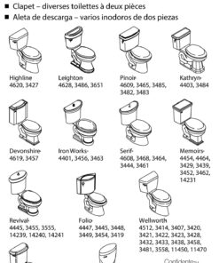 Kohler (BLUE PART GP85160 FLAPPER WITH FLOAT), 2 1 Count (Pack of 1) 19 81 TL76B96L