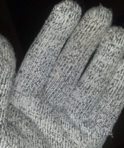 NoCry Premium Cut Resistant Gloves Food Grade — Level 5 Protection; Ambidextrous; Machine Washable; Superior Comfort and Dexterity; Lightweight Protective Gloves; Complimentary eBook Small Original Grey 32 81 WKH96JvL