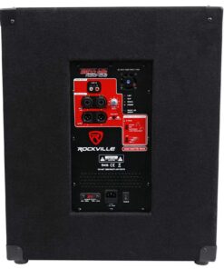 Rockville RBG15S 1600w Active Powered PA Subwoofer w/DSP + Limiter Pro/DJ, 15 inch, Black 31 81 XFuW7OL