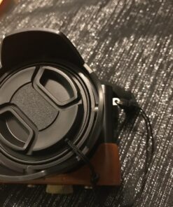 Fotodiox Reversible Lens Hood Kit for E-Mount PZ 16-50mm F3.5-5.6 OSS E-Mount Power Zoom Lens, Reversible Tulip Flower Hood w/Cap 49 81 XOx 68L