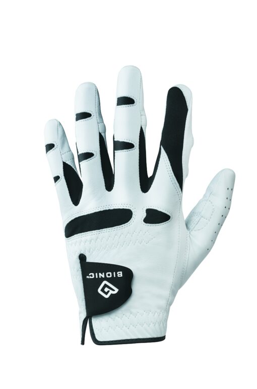 Bionic Gloves –Men’s StableGrip Golf Glove White Large