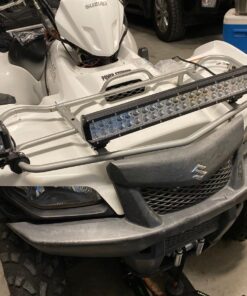 TURBO SII 20 in LED Light Bar W/2pcs Spot Pods Cubes Switch Harness for Tractor Boat Utv Golf Cart Ford Polaris RZR Ranger Honda ATV Gmc Yukon Pickup Tacoma Am Commander 4Wheeler Yamaha Suburban 37 81 bkyvED L