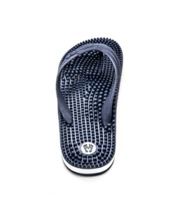 Revs - Lights - Men's and Women's Reflexology Massage Flip Flops 5 Women/4 Men Navy Blue 8 81 bsMxJsQL 1