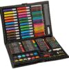 Darice 120-Piece Deluxe Art Set – Art Supplies for Drawing, Painting and More in a Plastic Case - Makes a Great Gift for Children and Adults 21 81 c0iKROkL