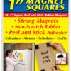 Small Parts 08057 Magnet Squares with Adhesive, 1/16X1-Inch, Pack of 24 38 81 cLMnHjmL