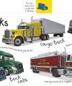 Tabbed Board Books: My First Trucks and Diggers: Let's Get Driving! (My First Tabbed Board Book) 30 81 eH7d7IZL