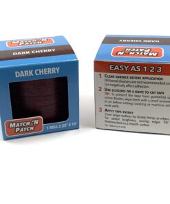 MATCH 'N PATCH Realistic Wood Grain Repair Tape, Dark Cherry, 2.25 inch x 15 feet, Adhesive Repair Patch for Furniture, Floors, Cabinets, Windows, Doors, RV, Home Decor, DIY 22 81 f1vXHeOL