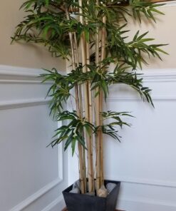 Nearly Natural 5179 5ft. Bambusa Bamboo Silk Tree, 60in. , Green 60 in 37 81 hYOKmnkL